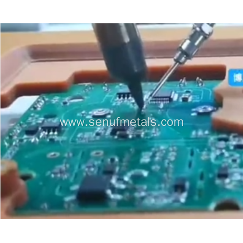 Automatic connector soldering robotic wire welding